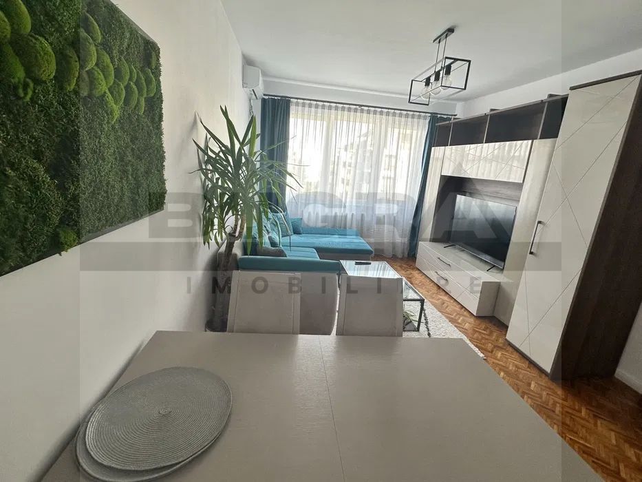 Apartament 2 camere, 50mp, etaj intermediar, balcon, zona Piata Abator - Poză 3
