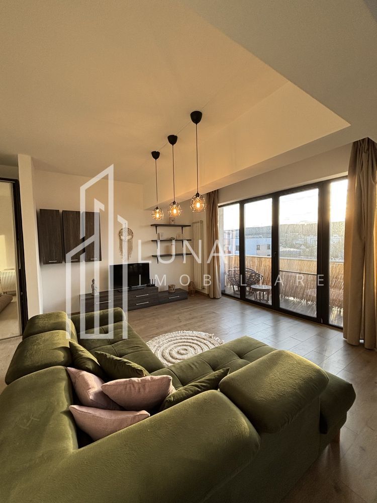 Apartament modern 2 camere de închiriat | 60 mp | Etaj 6 | Bloc nou - Poză 2