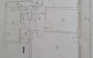 AP. 3 CAMERE DOAMNA GHICA, RENOVAT, INSTALATII SCHIMBATE, COMISION 0% - Schiță 12