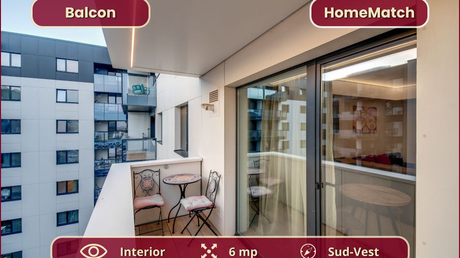 Cortina North || 2 camere || Finisaje de lux || Parcare || Comision 0% - Poză 6