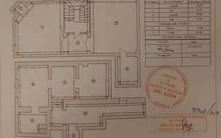 Apartament in vila | 2- 5 camere | Unirii | 150mp - Schiță 6