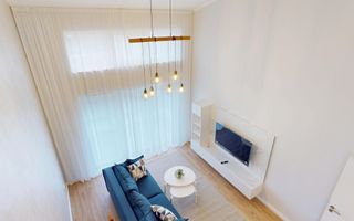Penthouse 3 camere, 2 băi, mobilat complet, dressing - întabulat - Poză 1