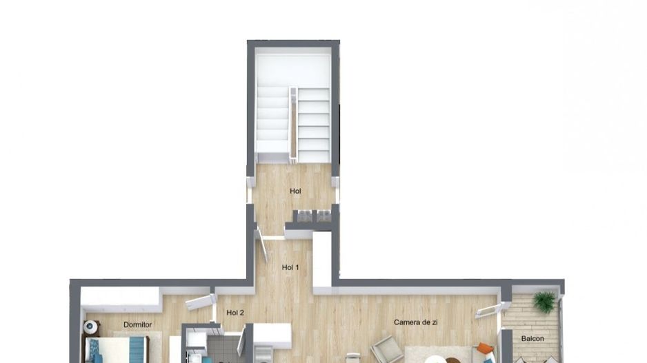 Apartament Otopeni Odaile bloc Boutique 9% doar in IULIE - Poză 2