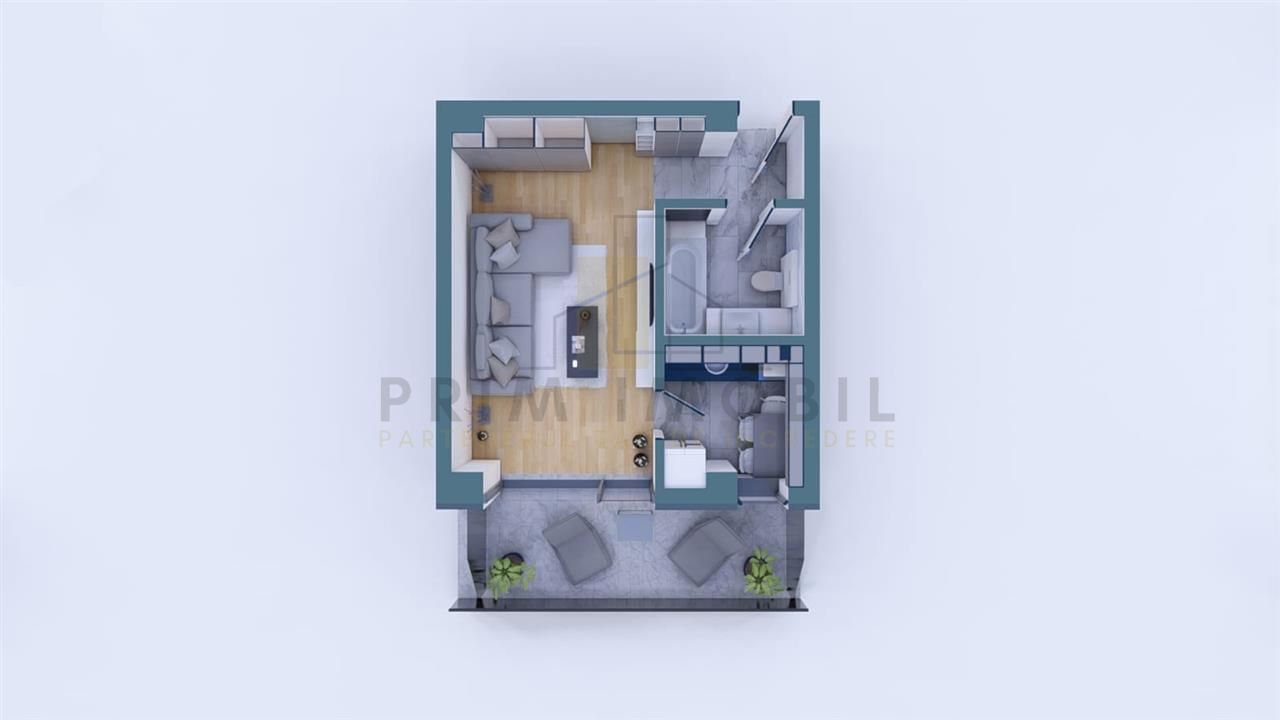 1 Camera Bloc Nou Copou Stadion / UAIC - Comision 0% - Poză 9