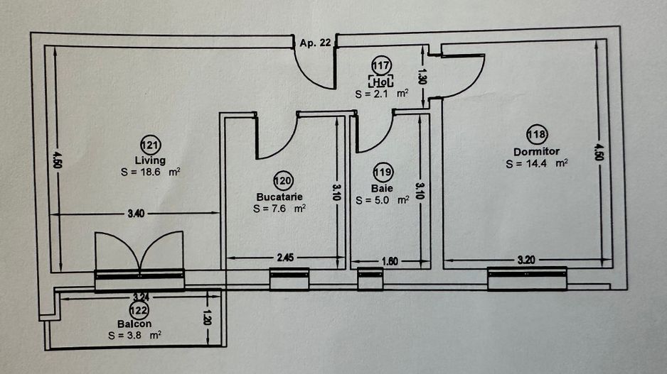 Calea Urseni | 2 Camere | Loc de parcare | Mobilat si Utilat - Poză 22