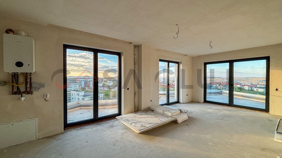 Penthouse Semifinisat - Bloc Nou - Terasa panoramica - Buna Ziua - Poză 1