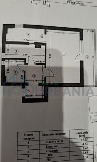 Apartament 1 cameră, 36 mp, etaj 8, centrul Iașului, bulevardul Ștefan cel Mare - Poză 3