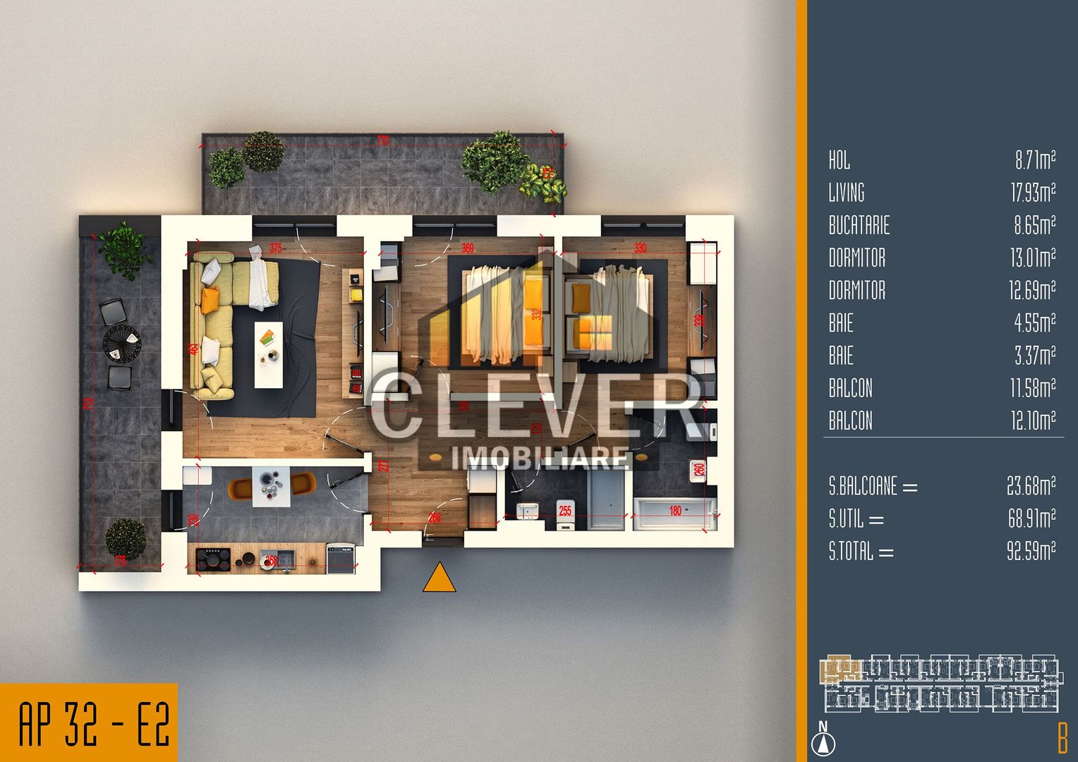 Apartament 3 camere decomandate Theodor Pallady Comision 0 - Poză 3