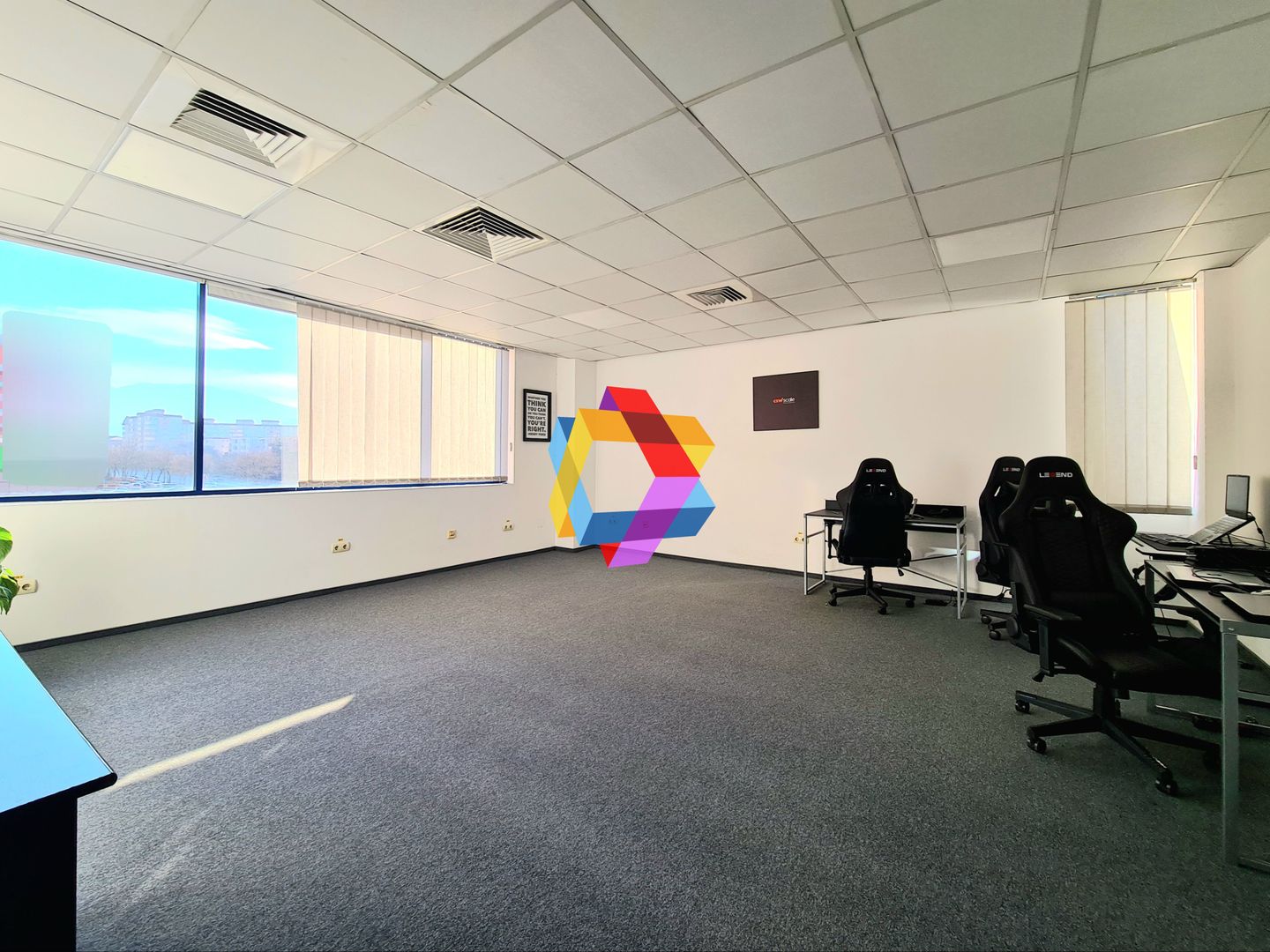 Spațiu birouri de închiriat Brasov - 160 mp # spatii-comerciale-brasov.ro - Poză 2