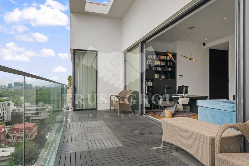 Penthouse Herastrau | 3 Locuri Parcare& 2 Boxe depozitare | Terasa 290 mp - Poză 22