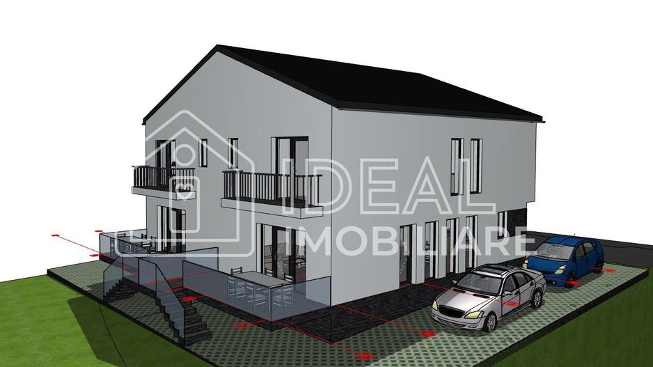 Duplex cu 4 camere si 250 mp curte, in Cartierul Arhitectilor - Poză 4