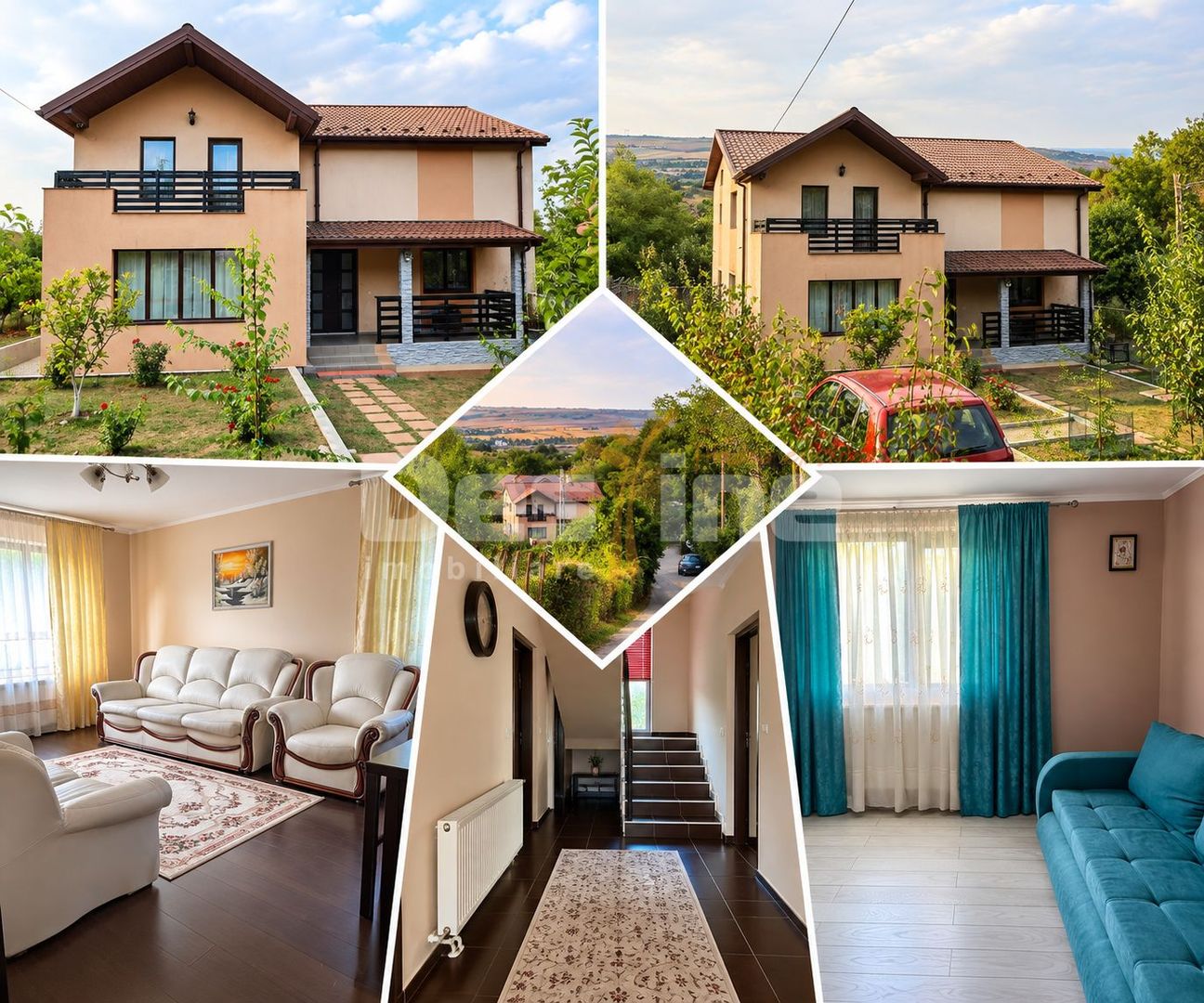 Casă spațioasă P+E, 179 mp, teren 600 mp | Tomești – lângă pădure - Poză 1