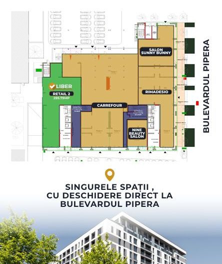 Spații comerciale/office clasa A Cloud 9 - Poză 2