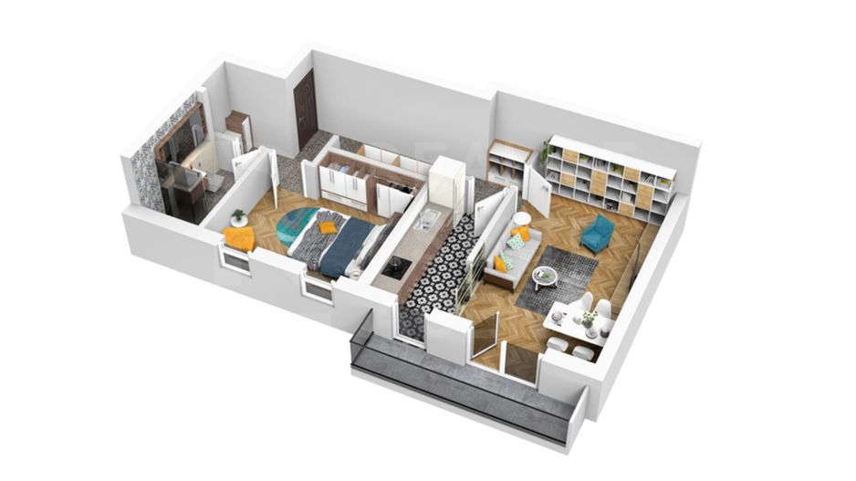 Vânzare, apartament, 2 camere, Coder Residence, Brașov - Poză 13