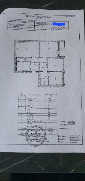 Apartament 4 camere decomandat Rahova - Poză 2