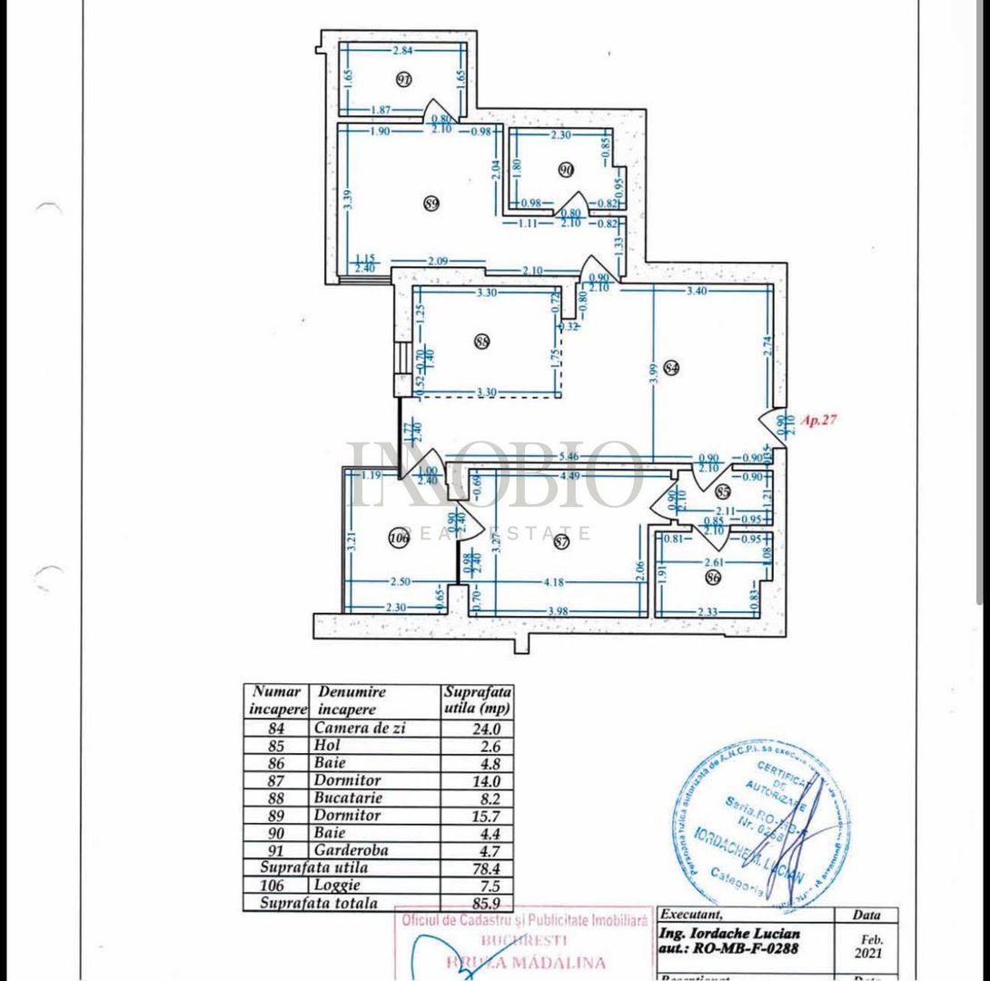 Apartament 3 camere premium | Mobilat | Loc de parcare | Herastrau - Poză 15