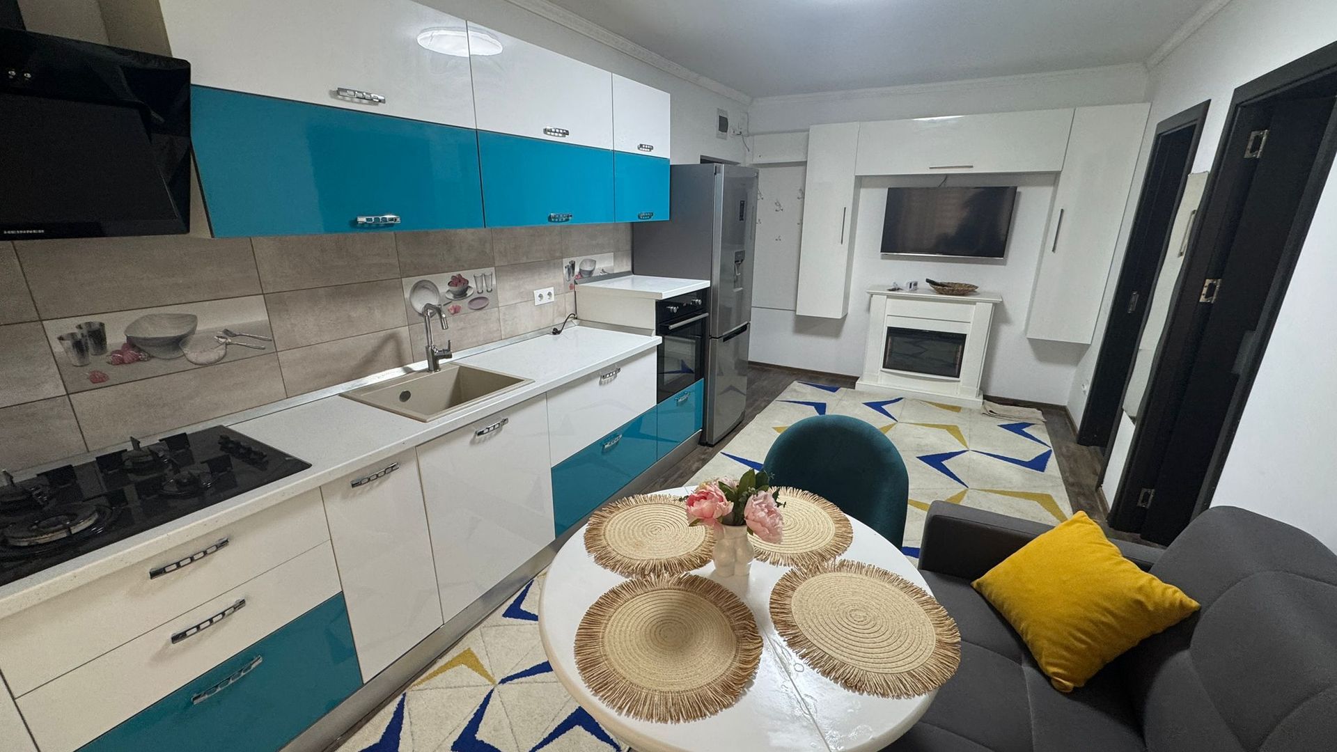 Apartament 2 camere, et 2, mobilat/utilat - Tiberiu Ricci - Poză 3