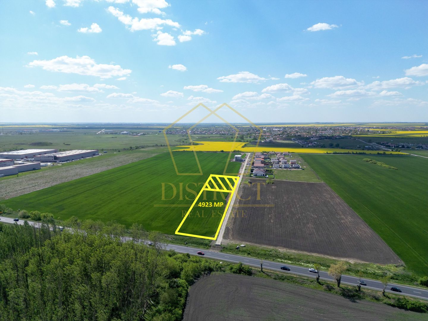 COM 0% Parcela cu deschiedere la DN69, servicii, hale | Sanandrei - Poză 1