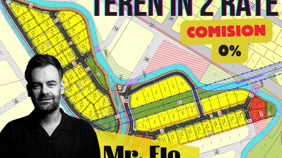 Teren in 2 rate de vanzare Scalaz - COMISION 0 - Poză 1