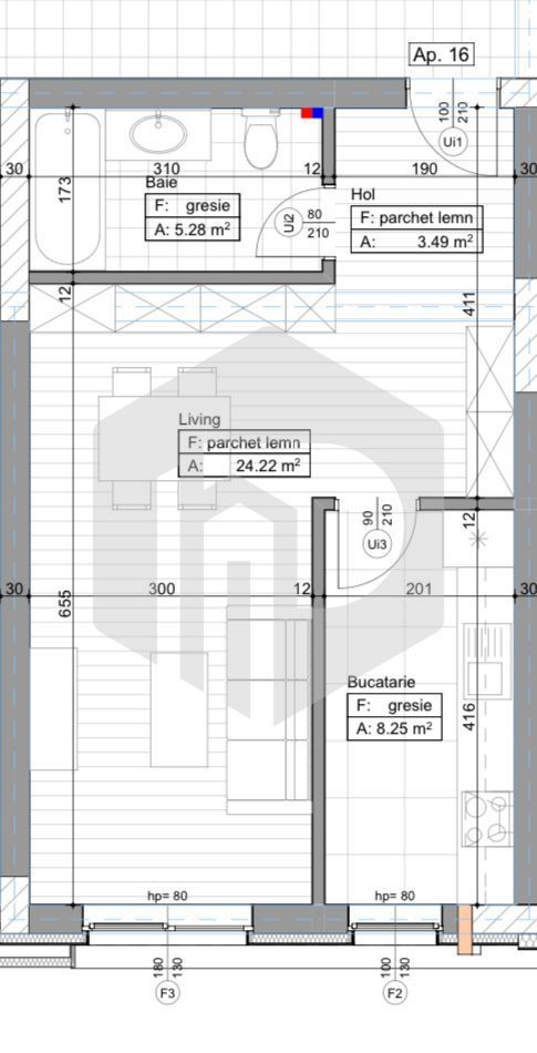 Selimbar  | Garsoniera | Etaj 1/ Lift si boxa - Poză 4