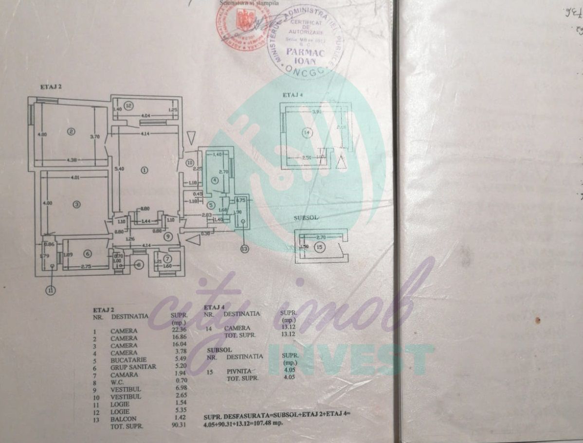Apartament Parcul Carol-Centrala Proprie-Loc Parcare - Poză 14