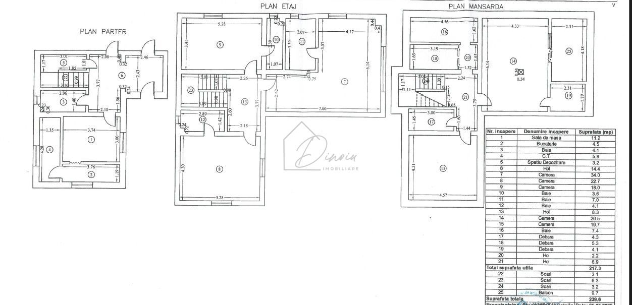 Vila Tunari zona centrala I Parc - Primarie I 6 camere - Poză 3
