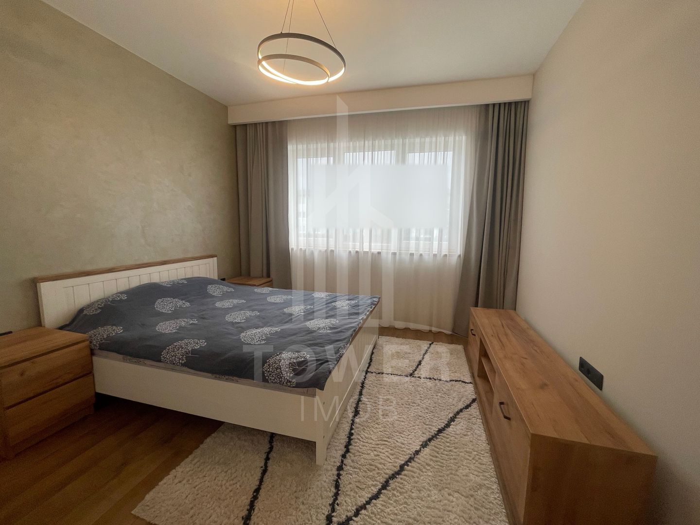 Apartament 2 camere decomandat,et 1-55mp,mobilat,6mp balcon,zona Brana-Selimbar - Poză 4