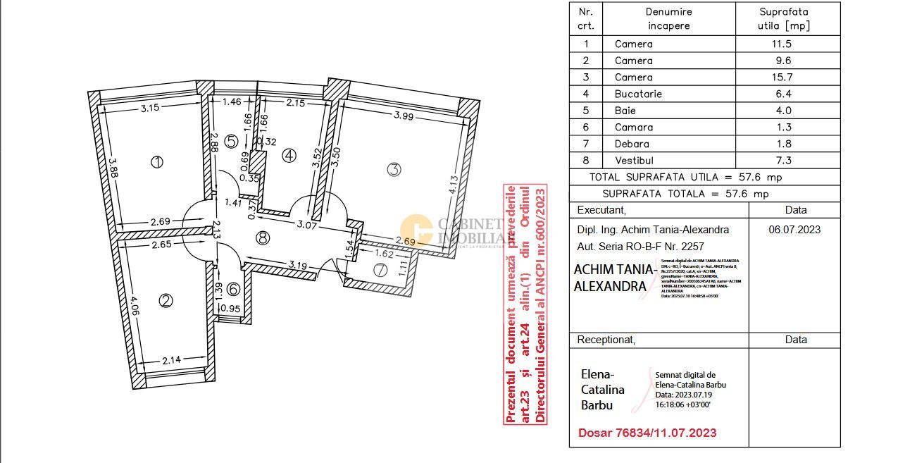3 camere I metrou Universitate I Birouri / Locuinta  I Pet friendly - Poză 13