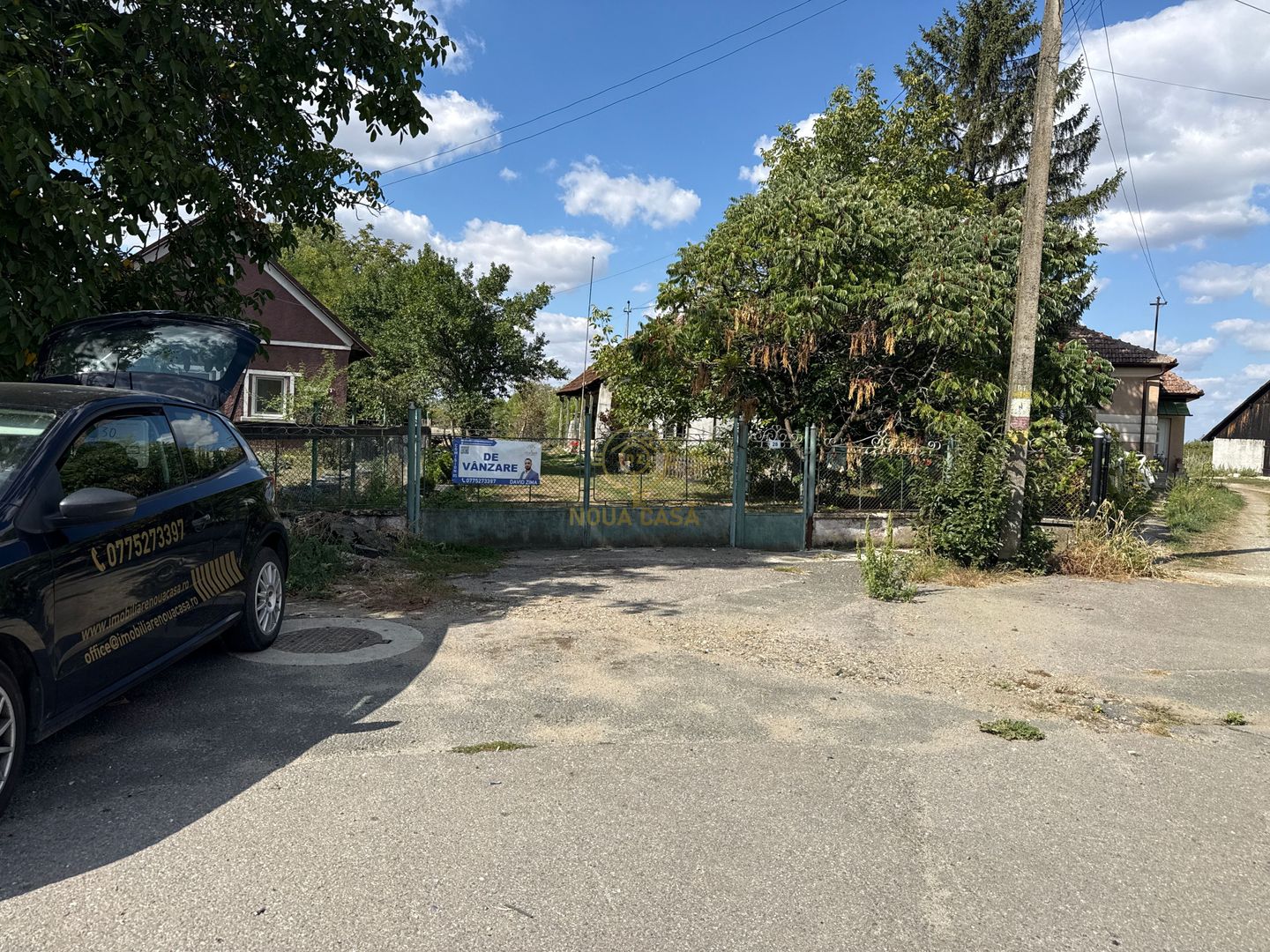 Teren 2232 MP +Casa Zona Centrala Din Doba  /15KM>Fata de Satu Mare - Poză 1