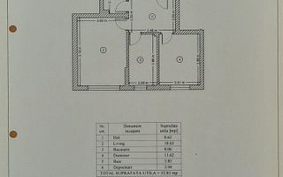 Vand apartament cu 2 camere NU GARSONIERA dubla si loc de parcare - Poză 7