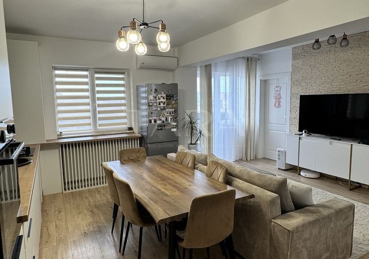 Apartament 3 camere, 59 mp, 2 balcoane. Florești, zona Terra. - Poză 1