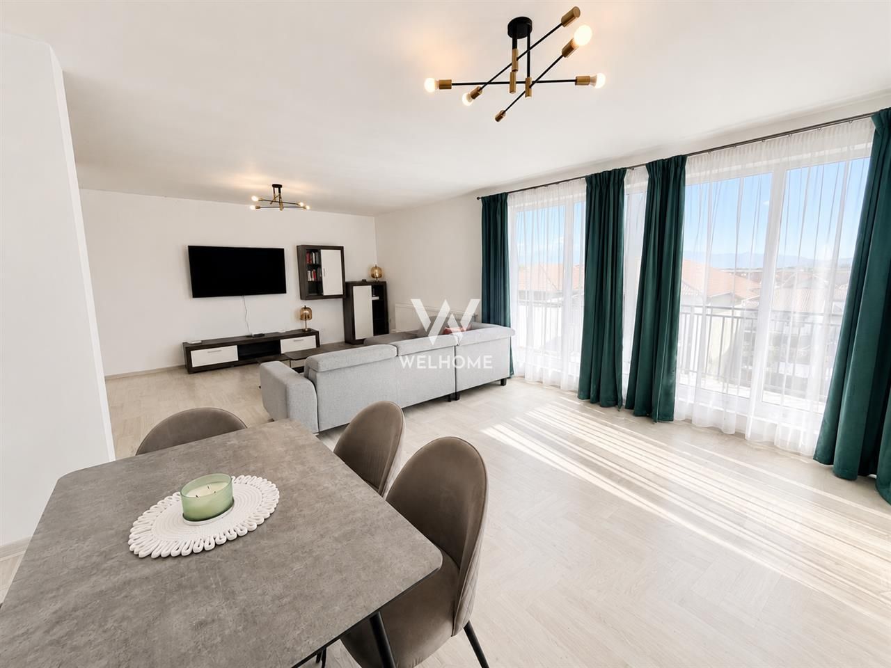 Penthouse modern cu 2 terase spectaculoase și parcare inclusă - Poză 5