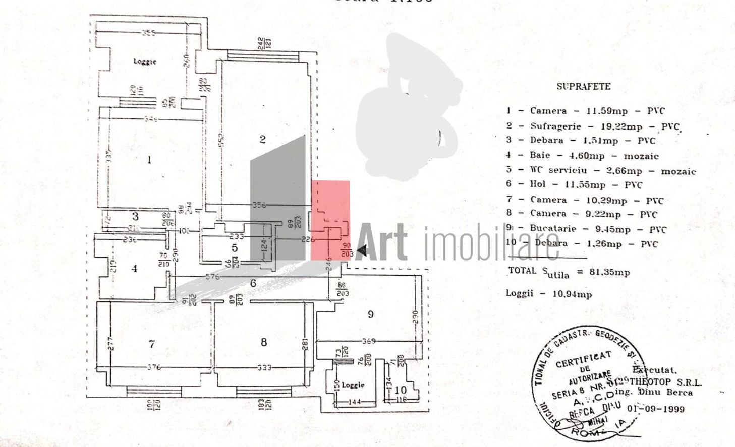 APATAMENT 4 CAMERE MIHAI BRAVU - OBOR - Poză 9