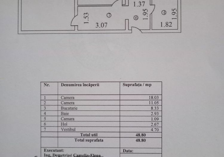 Apartament 2 camere zona Ozana - Theodor Pallady - Poză 6