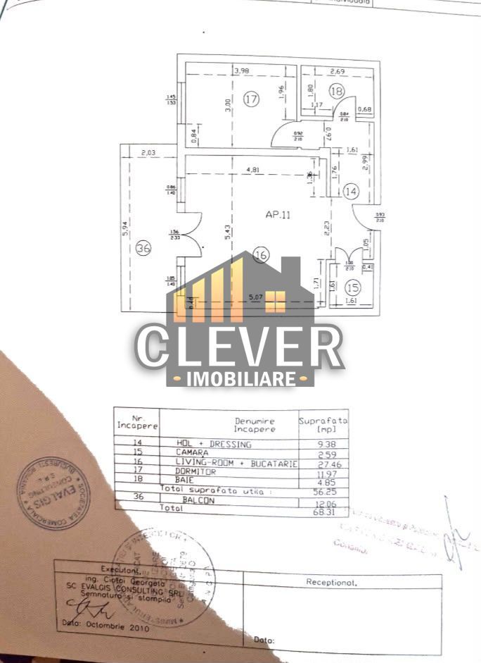 Apartament 2 camere  Dobroesti Str Doinei parcare demisol inclusa - Poză 33
