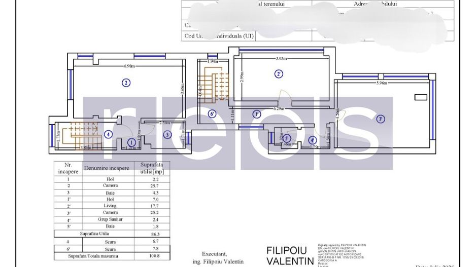 INCHIRIERE VILA SPATIU COMERCIAL BIROU CLINICA TITULESCU 250MP 5 CAMERE 4 BAI - Poză 10