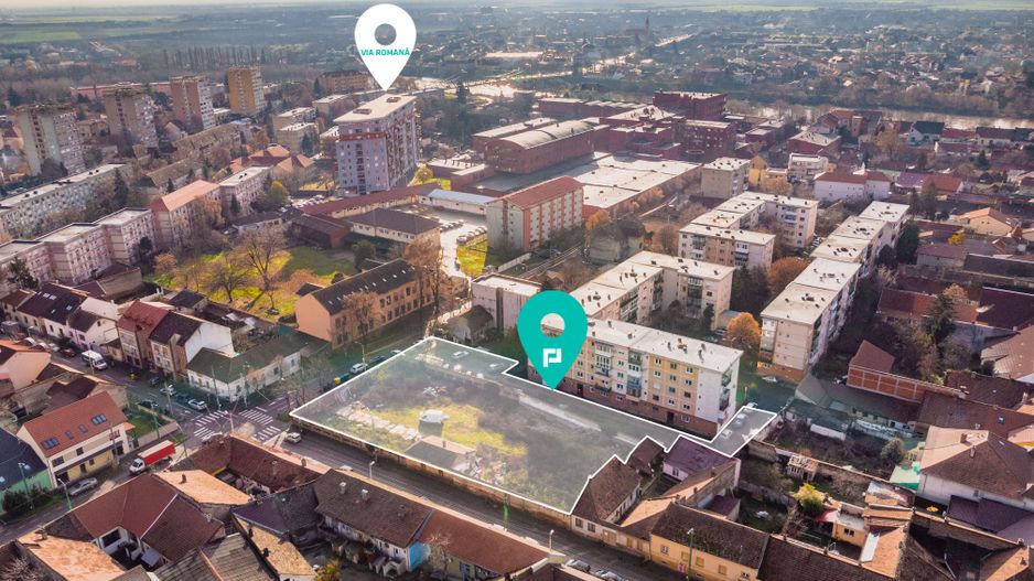 Teren cu PUZ pentru blocuri - 2727 mp - Poză 1