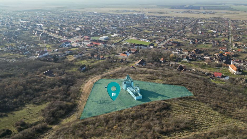 Castel cu vedere panoramică pe dealul Șiriei - Poză 1