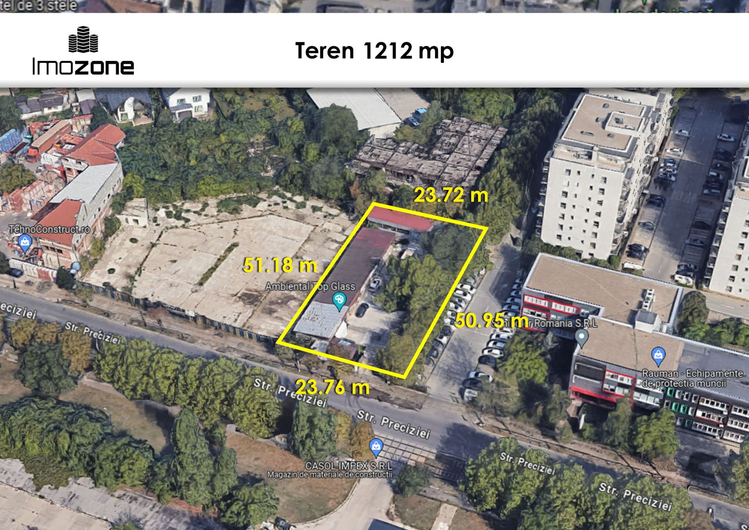 Oportunitate investitie, Militari - Preciziei, teren stradal, 1212 mp! - Poză 1