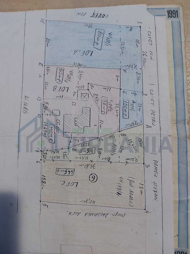 Vanzare teren intravilan Orzeni - Poză 1