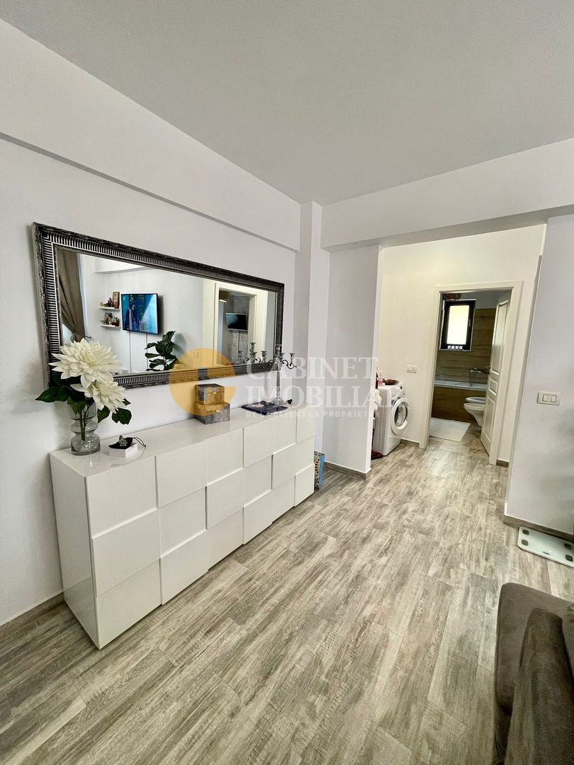 Etaj 2 Apartament 2 Camere Bloc Nou Mobilat si Utilat 10 Minute Palas - Poză 5