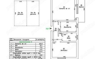 Apartament nou 2 camere  Dumbravita etaj 1 - Schiță 12