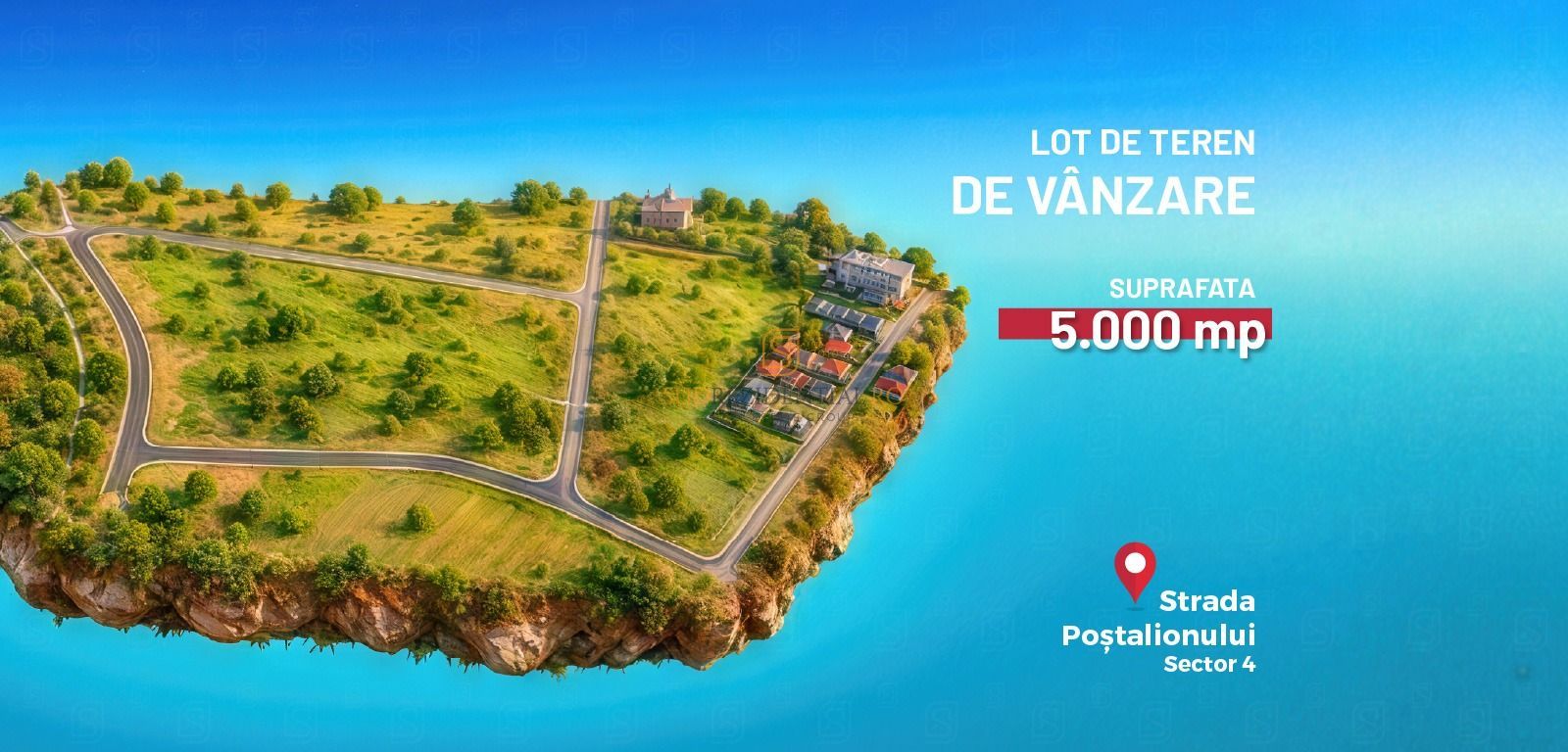 Teren 5.000 mp pe colt | Postalionului – Metalurgiei - Poză 1