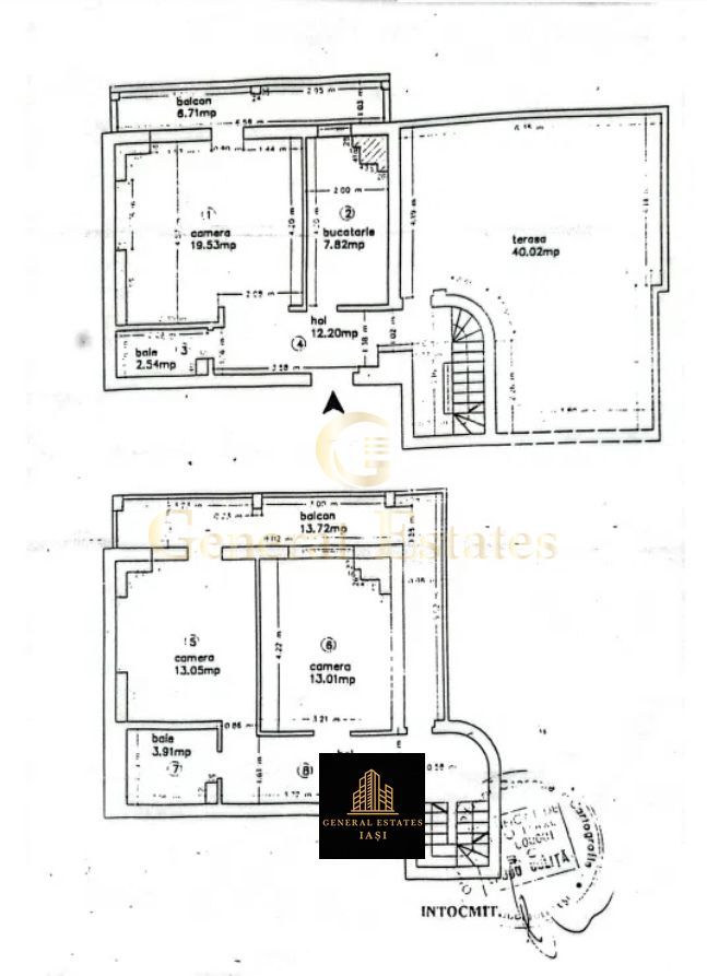 Vânzare apartament în 3 Nivele cu Terasă, Cug-șos.Nicolina - Poză 20