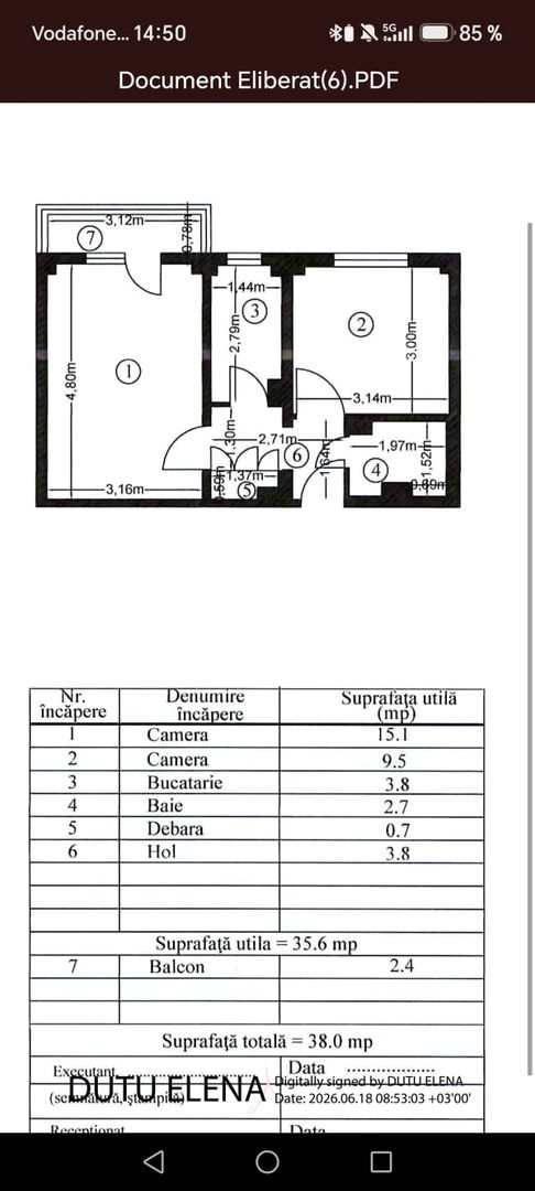 Pantelimon  - 2 camere - bloc anvelopat - oportunitate de investitie - Poză 7
