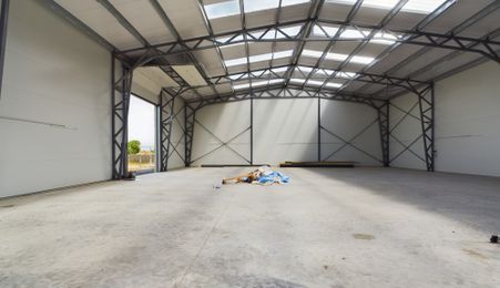 Hală nouă în zona industrială Giarmata