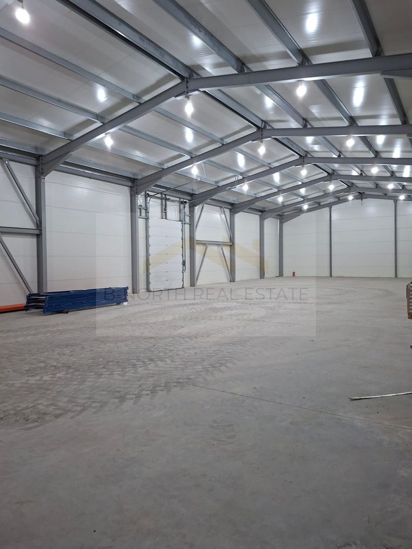 Hală 574 mp de închiriat – Zona Odăi, Otopeni | Acces DN1 & Șoseaua de Centură - Poză 1