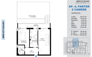 2 Camere cu Grădină 37 mp | Pallady | Încălzire Pardoseală - Poză 2