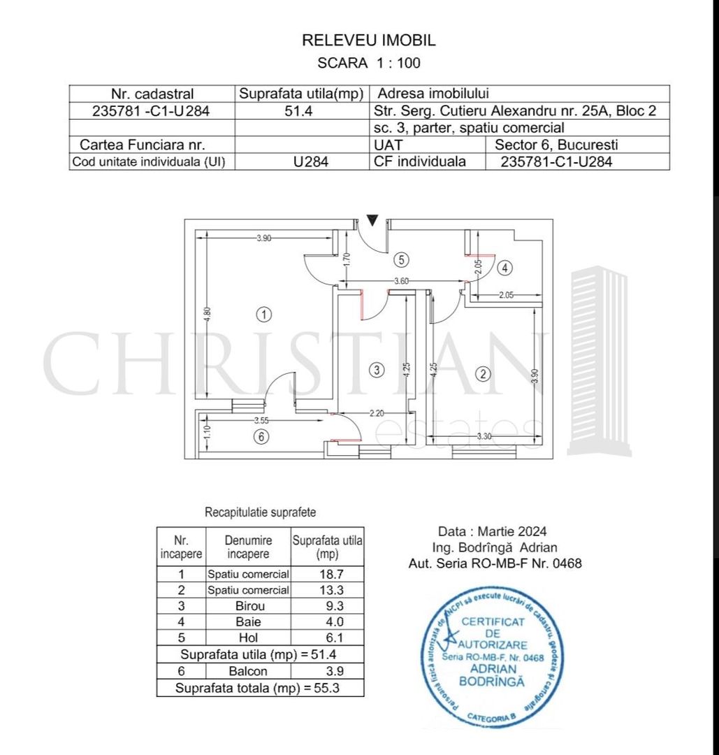 SPATIU COMERCIAL STRADAL  - Exigent Plaza Faza 2 - Trafic Intens - Poză 3