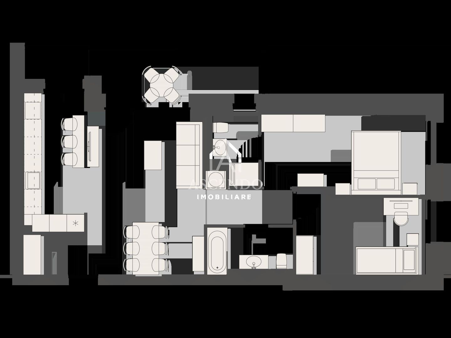 AFI Home North - Apartament 3 camere, cu balcon, etaj 1, pet friendly - Poză 9